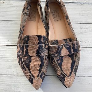 AGL snake pattern shoes on 40 1/2